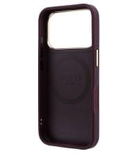 Magsafe Калъф за iPhone 18 Pro/ 17 Pro, Guess Peony 4G Small Logo Case Burgundy, Бордо - 6 Magsafe Калъф за iPhone 18 Pro/ 17 Pro, Guess Peony 4G Small Logo Case Burgundy, Бордо - 6