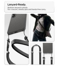 Противоударен Калъф за Samsung S26, Spigen Liquid Air Marble Gray Case, Сив - 10