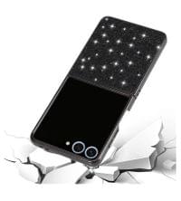 Калъф с Блестяща Декорация за Samsung Z Flip 7, Glitter Case, Златист - 3 Калъф с Блестяща Декорация за Samsung Z Flip 7, Glitter Case, Златист - 3