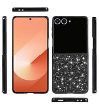 Калъф с Блестяща Декорация за Samsung Z Flip 7, Glitter Case, Златист - 6 Калъф с Блестяща Декорация за Samsung Z Flip 7, Glitter Case, Златист - 6