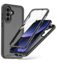 Цялостен Калъф за Samsung A37, Tech-Protect Defense 360 Case, Черен - 1