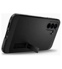 Калъф с Поставка за Samsung A57, Spigen Tough Armor Case, Черен - 3