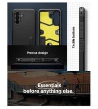 Калъф с Поставка за Samsung A57, Spigen Tough Armor Case, Черен - 13