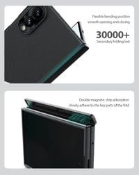 Magsafe Калъф за Samsung Z Fold 8, Nillkin Super Frosted Pro Case, Черен - 2