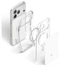 Magsafe Калъф за iPhone 18 Pro/ 17 Pro, Spigen Ultra Hybrid T Mag Fit Case, Бял - 3 Magsafe Калъф за iPhone 18 Pro/ 17 Pro, Spigen Ultra Hybrid T Mag Fit Case, Бял - 3