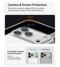 Magsafe Калъф за iPhone 18 Pro/ 17 Pro, Spigen Ultra Hybrid T Mag Fit Case, Бял - 11 Magsafe Калъф за iPhone 18 Pro/ 17 Pro, Spigen Ultra Hybrid T Mag Fit Case, Бял - 11