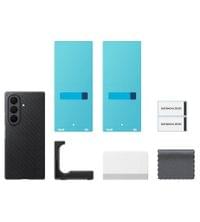 Оригинален Калъф за Samsung Z Fold 8 Ultra, Carbon Magnet Case EF-KF976SBEGWW, Черен - 4