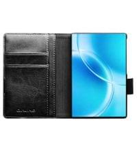 Кожен Калъф за Samsung Z Fold 8, Qialino Leather Book Case, Черен - 3
