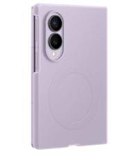 Оригинален Калъф за Samsung Z Fold 8, Silicone Magnet Case EF-EF971CVEGWW, Лилав - 2