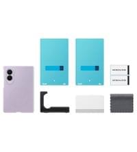 Оригинален Калъф за Samsung Z Fold 8, Silicone Magnet Case EF-EF971CVEGWW, Лилав - 5