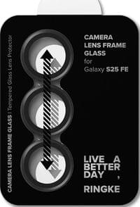 Протектор за Камерата на Samsung S25 FE, Ringke Cam Lens Frame Glass 2бр., Черен - 2