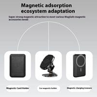 Magsafe Карбонов Калъф за Honor Magic V5, Aramid Fiber Case, Черен - 5