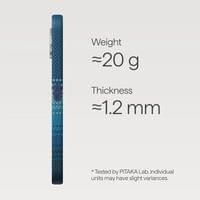 Magsafe Калъф за Google Pixel 11, Pitaka Edge Case Moonrise, Син - 5 Magsafe Калъф за Google Pixel 11, Pitaka Edge Case Moonrise, Син - 5