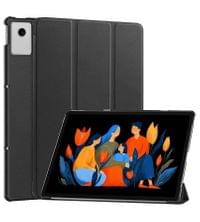 Калъф за Lenovo Idea Tab Plus 12.1 TB-361, Tri-Fold Leather Case, Черен - 1