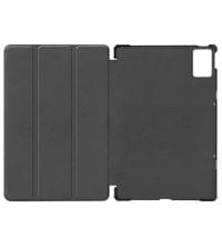 Калъф за Lenovo Idea Tab Plus 12.1 TB-361, Tri-Fold Leather Case, Черен - 2