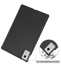 Калъф за Lenovo Idea Tab Plus 12.1 TB-361, Tri-Fold Leather Case, Черен - 6 Калъф за Lenovo Idea Tab Plus 12.1 TB-361, Tri-Fold Leather Case, Черен - 6