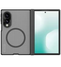 Magsafe Калъф за Samsung Z Fold 8, Nillkin Super Frosted Pro Case Transparent, Черен - 1