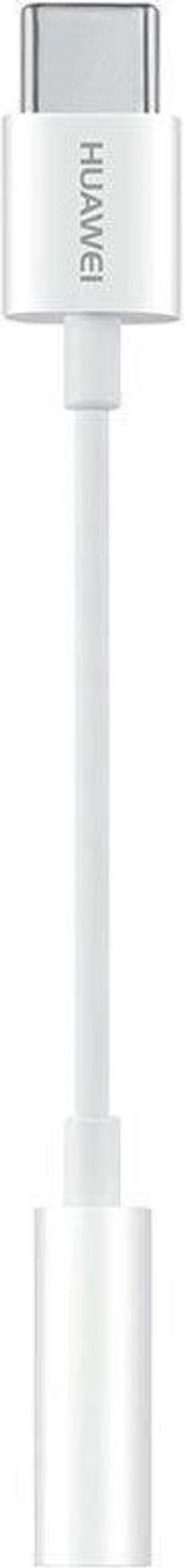 Оригинален Аудио Преход/Адаптер за Huawei USB-C to Aux 3.5mm CM20, Бял - 2