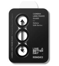 Протектор за Камера за Samsung S26, Ringke Cam Lens Frame Glass 2бр., Черен - 4