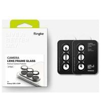Протектор за Камера за Samsung S26, Ringke Cam Lens Frame Glass 2бр., Черен - 6