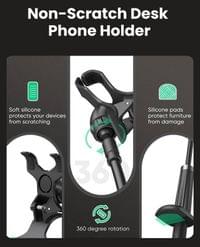 Подвижна Стойка за телефон, Ugreen Stand LP113, Черен - 9