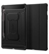 Противоударен Калъф за Samsung Tab S10 FE 10.9", Spigen Rugged Armor Pro Case, Черен - 11 Противоударен Калъф за Samsung Tab S10 FE 10.9", Spigen Rugged Armor Pro Case, Черен - 11