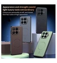 Magsafe калъф за Xiaomi 17T Pro, GKK Leather Case, Черен - 6 Magsafe калъф за Xiaomi 17T Pro, GKK Leather Case, Черен - 6