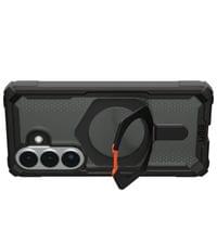 Magsafe Противоударен Калъф за Samsung S26, UAG Plasma XTE Case Black-Orange, Черен - 6