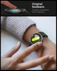 Стъклен Протектор за Samsung Watch 8 44mm, Spigen EZ Fit Glass 2бр., Прозрачен - 5