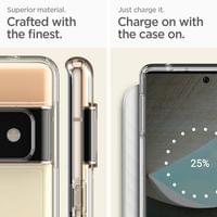 Противоударен Калъф за Google Pixel 6 Pro, Spigen Ultra Hybrid Case, Прозрачен - 2 Противоударен Калъф за Google Pixel 6 Pro, Spigen Ultra Hybrid Case, Прозрачен - 2
