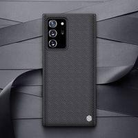 Калъф с Фибро Влакна за Samsung Note 20 Ultra, Nillkin Textured Case, Черен - 5