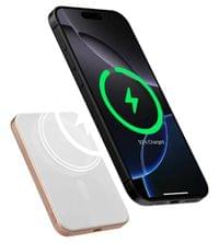 Magsafe Външна Батерия, Pitaka Aramid Magnetic 5000mAh Qi2 Golden, Златист - 2