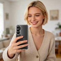 Калъф за Samsung S26, Tech-Protect FlexAir Hybrid Clear Case, Прозрачен - 7