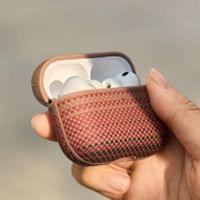 Magsafe Калъф за Apple AirPods Pro 3, Pitaka Aramid Fiber Magnetic Sunset Case, Кафяв - 3 Magsafe Калъф за Apple AirPods Pro 3, Pitaka Aramid Fiber Magnetic Sunset Case, Кафяв - 3