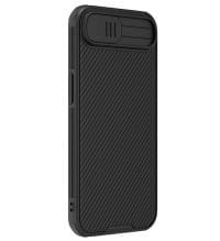 Magsafe Калъф с Плъзгач за Камера за iPhone 17e/ 16e, Nillkin CamShield Pro Mag Case, Черен - 1