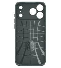 Противоударен Калъф за iPhone 18 Pro Max/ 17 Pro Max, Spigen Liquid Air Case, Зелен - 3 Противоударен Калъф за iPhone 18 Pro Max/ 17 Pro Max, Spigen Liquid Air Case, Зелен - 3