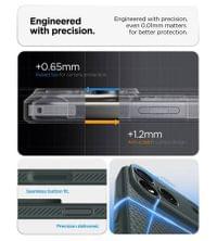 Противоударен Калъф за iPhone 18 Pro Max/ 17 Pro Max, Spigen Liquid Air Case, Зелен - 7 Противоударен Калъф за iPhone 18 Pro Max/ 17 Pro Max, Spigen Liquid Air Case, Зелен - 7