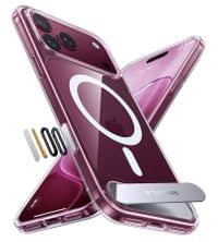 Magsafe Калъф за iPhone 18 Pro Max/ 17 Pro Max, Torras Ostand L1 Guardian Mag Case, Прозрачен - 2 Magsafe Калъф за iPhone 18 Pro Max/ 17 Pro Max, Torras Ostand L1 Guardian Mag Case, Прозрачен - 2