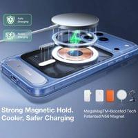 Magsafe Калъф за iPhone 18 Pro Max/ 17 Pro Max, Torras Ostand L1 Guardian Mag Case, Прозрачен - 6 Magsafe Калъф за iPhone 18 Pro Max/ 17 Pro Max, Torras Ostand L1 Guardian Mag Case, Прозрачен - 6