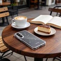 Блестящ Калъф за Samsung A57, Tech-Protect FlexAir Glitter Case, Прозрачен - 2 Блестящ Калъф за Samsung A57, Tech-Protect FlexAir Glitter Case, Прозрачен - 2
