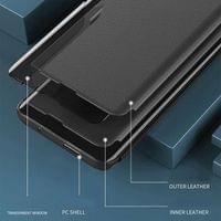 Активен Калъф за Honor Magic 8 Lite, View Window Leather Case, Червен - 4