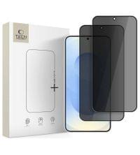 Затъмняващ Протектор за Samsung S26, Tech-Protect Privacy Spy+ Glass 2бр., Черен - 1