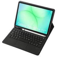 Калъф с Клавиатура за Samsung Tab A11 Plus/ A9 Plus 11", Keyboard TouchPad Case, Черен - 2 Калъф с Клавиатура за Samsung Tab A11 Plus/ A9 Plus 11", Keyboard TouchPad Case, Черен - 2