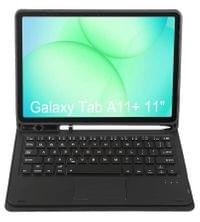 Калъф с Клавиатура за Samsung Tab A11 Plus/ A9 Plus 11", Keyboard TouchPad Case, Черен - 5 Калъф с Клавиатура за Samsung Tab A11 Plus/ A9 Plus 11", Keyboard TouchPad Case, Черен - 5