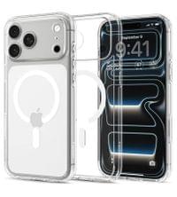 Magsafe Калъф за iPhone 18 Pro Max/ 17 Pro Max, Spigen Ultra Hybrid Mag Fit Case Clear/White, Прозрачен - 5 Magsafe Калъф за iPhone 18 Pro Max/ 17 Pro Max, Spigen Ultra Hybrid Mag Fit Case Clear/White, Прозрачен - 5
