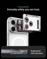 Протектор за Камерата на iPhone 18 Pro Max, Spigen EZ Fit Optik Pro XL Glas.tR Burgundy, Бордо - 11 Протектор за Камерата на iPhone 18 Pro Max, Spigen EZ Fit Optik Pro XL Glas.tR Burgundy, Бордо - 11