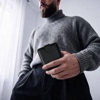 Кожен Калъф за Samsung Z Flip 8, Tech-Protect Wallet Book Case, Черен - 2
