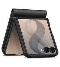 Кожен Калъф за Samsung Z Flip 8, Tech-Protect Wallet Book Case, Черен - 4