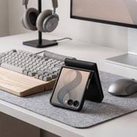 Кожен Калъф за Samsung Z Flip 8, Tech-Protect Wallet Book Case, Черен - 6