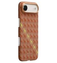 Magsafe Калъф за iPhone Air, Pitaka Edge Happines Rides Case Amber, Оранжев - 1